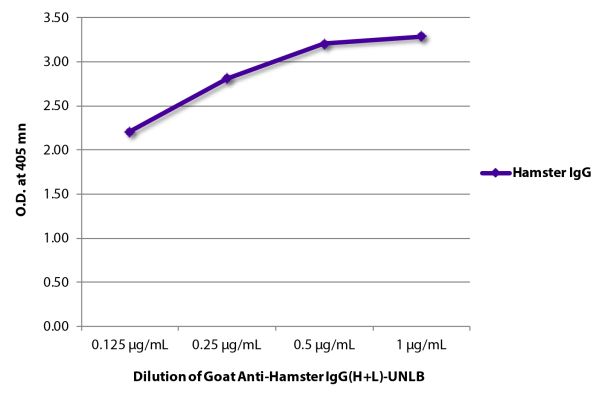 Image: Goat IgG anti-Hamster armenian IgG (H+L)-unconj., MinX none